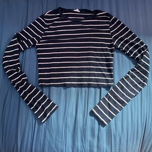 Long sleeved striped Garage shirt
